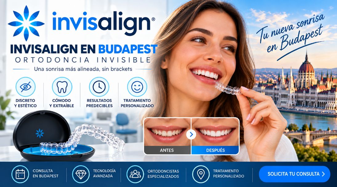 Invisalign en Budapest: ortodoncia invisible con alineadores transparentes y tratamiento personalizado